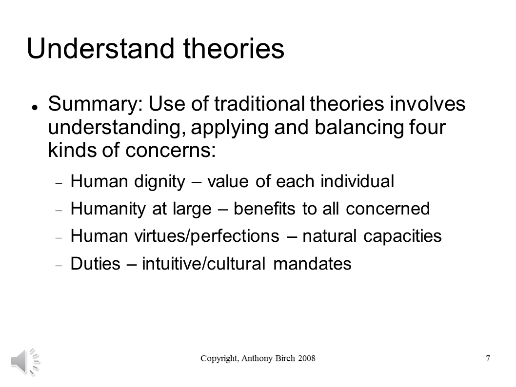 Summary of Duties in Business Ethics